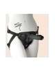 Strap On Snap Strap Crushious com Dildo com Testículos Preto17.5 cmsTessudo