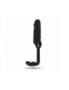 The sleeve for the Penis, Thick with a length and a Plug and Anal Sleeping Black