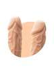 Dildo with Testicles and a Premium Beje Silicone Tessudo Crushious 22 cms 2264339