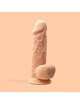 Dildo with Testicles and a Premium Beje Silicone Tessudo Crushious 22 cms 2264339
