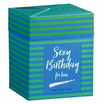 Kit Sexy Birthday for Him 10 Peças,8134473