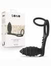Cockring to Sleep With a butt Plug and a Vibe, Black,1304501