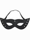 Mask, Sexy faux Leather Black