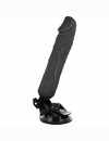 The vibrator is Realistic Basecock in Black with 20 inch