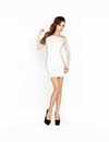 Mini Dress By Passion Woman In White