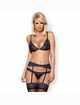 Set Obsessive 3-Piece, Blue, and Black