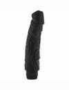 The vibrator is Realistic, Perfect Black, 22 inch