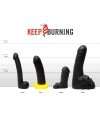 Dildo Keepburning Shaft Preto 24 cm,772006