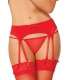 Straps-of-Alloy Red with Dual Mesh Layer