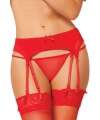 Straps-of-Alloy Red with Dual Mesh Layer
