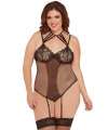 Body Efeito Gaiola Preto