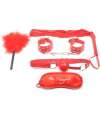 Kit Bondage Vermelho - 5 peças