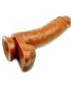 Dildo Being Castanho com Testículos 18 cm,230008