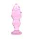 Plug Vidro Rosa Espiral,238004