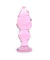 Plug Vidro Rosa Espiral,238004