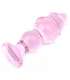 Plug Vidro Rosa Espiral,238004