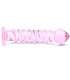 Dildo Rosa de Vidro Espirais 15 cm,225003