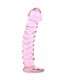 Dildo Rosa de Vidro Espirais 15 cm