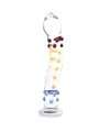Dildo de Vidro Texturizado Colorido 18 cm