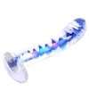 Dildo de Vidro Azul 16 cm,225020