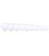 Dildo of Glass beads Transparent 22 cm 225014