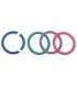 Cockrings Rainbow Multiple Colors - Pack of 5 colors 130002