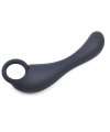 Massajador de Próstata Aphrodisia Lover Silicone Preto 13 cm