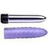 Mini Vibrador com Capa Desire Drill Roxo 15 cm,211010