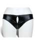 Cuecas Crotchless em Vinil