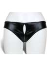 Cuecas Crotchless em Vinil