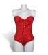 Corpete Floral Vermelho,161013