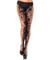 Meias Rede Leg Avenue Preto