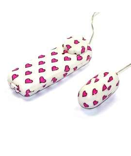 Egg, Vibrating Love Hearts 211016