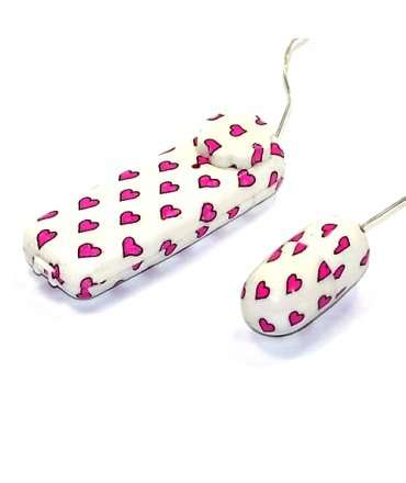 Egg, Vibrating Love Hearts 211016