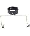 The collar with Clamps for Nipples Black