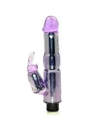 Vibrador Rabbit Roxo Fantasy Vibe 21,5 cm,210013