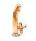 Dildo Rabbit de Vidro com Vibração 17 cm