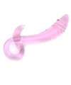 Dildo Rosa de Vidro Ponto G 18 cm