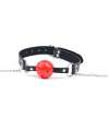 Gag with Red Ball and Tweezers for the Nipples 334005