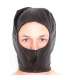 Hood in Synthetic Leather to the Hole in the Face