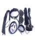 Kit Bondage 7 Peças Preto