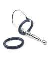 Dilator of the Urethra with 2 Silicone Rings 11 cm
