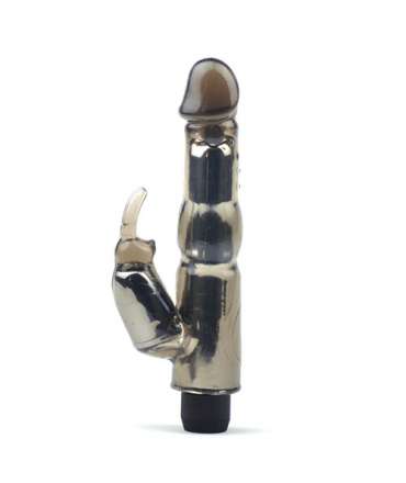 Vibrator Rabbit Black Fantasy Vibe 21.5 cm 210015