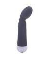Vibrador Ponto G Silicone Preto 15 cm,213010