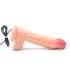 Dildo Realístico Vibrador com Ventosa Bege 20 cm,218004