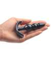 Plug Anal com Bolas Oh Pleasure Preto 9,5 cm,237007