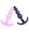 Plug Anal com Bolas Oh Pleasure Preto 9,5 cm,237007