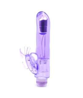 Vibrador Borboleta Roxo Ponto G e Clitoriano 18 cm,221002