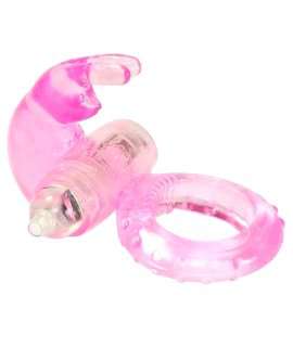 Cockring Vibratório Rabbit Rosa,130016