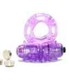 Cockring Vibratório Buzz Tingle Roxo,130017